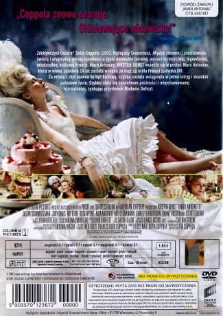 Maria Antonina [DVD]