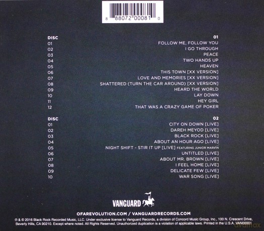 O.A.R.: Xx [2CD]