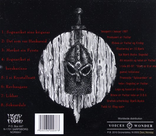 Windir: Soknardal [CD]