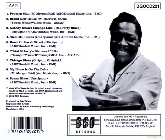 Otis Spann: The Blues Is Where It's At [CD]