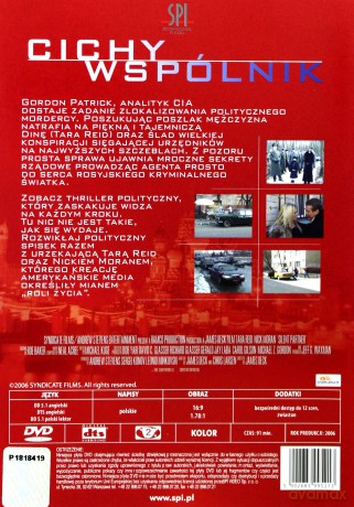 Cichy wspólnik [DVD]