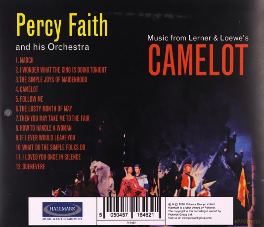 Percy Faith: Camelot [CD]