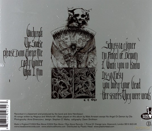 Witchcraft: Witchcraft [CD]
