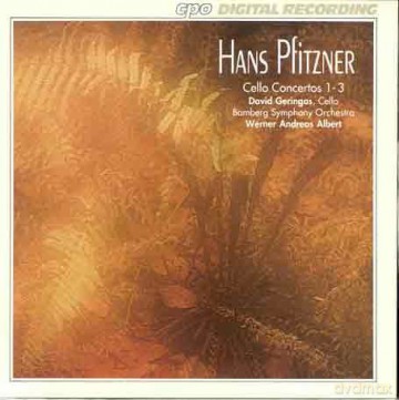 Pfitzner: Geringasbamberg Soalbert [CD]