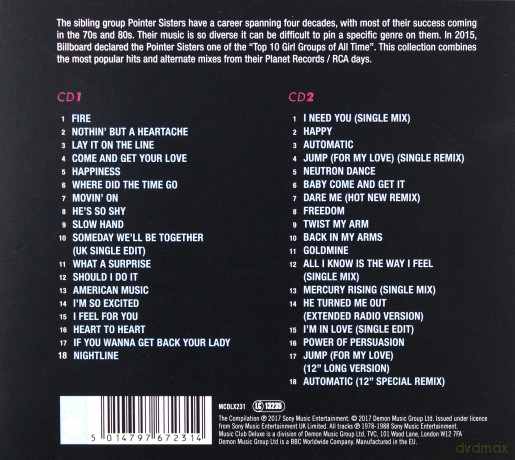 Pointer Sisters: Automatic - The Best Of [CD]
