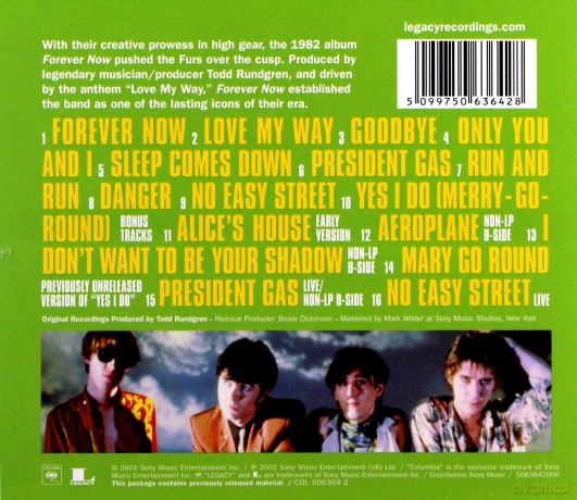 Psychedelic Furs: Forever Now [CD]