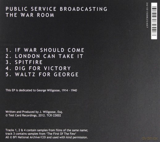 Public Service Broadcasting: The War Room Ep [CD]