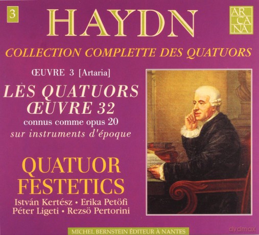 Quatuor Festetics: Haydn: Quatuors Op. 32 [CD]
