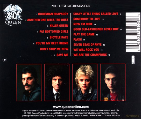 Queen: Greatest Hits [CD]