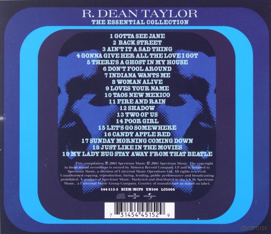 R Dean Taylor: Essential Collection [CD]