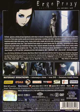 Ergo Proxy 1 (odcinki 1-5) [DVD]