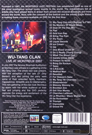 Wu Tang Clan: Live At Montreux 2007 [DVD]