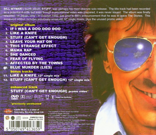 Bill Wyman: Stuff [CD]