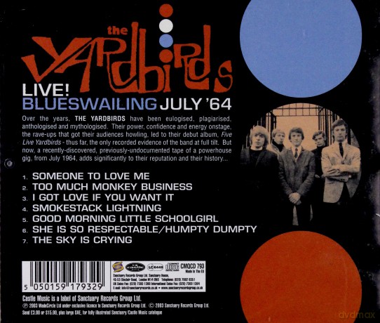 The Yardbirds: Live Blueswailing [CD]