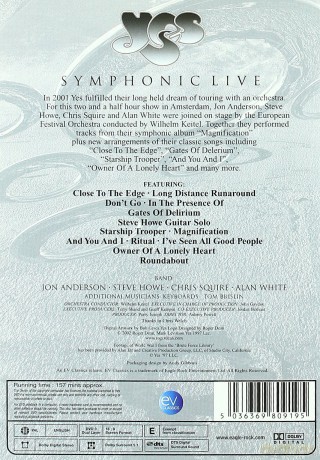 Yes: Symphonic Live [DVD]