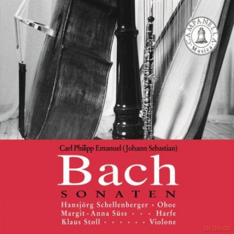 Schellenbergersussstoll: C P E Bach J S Bachsonatas For Oboe [CD]