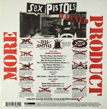 Sex Pistols: More Product [3CD]