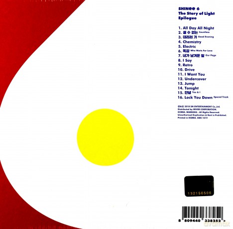 Shinee: The Story Of Light Epilogue [CD]
