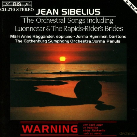Sibelius: Gothenburg Sojarvi [CD]