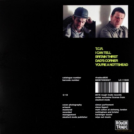 Sleaford Mods: T.C.R [CD]
