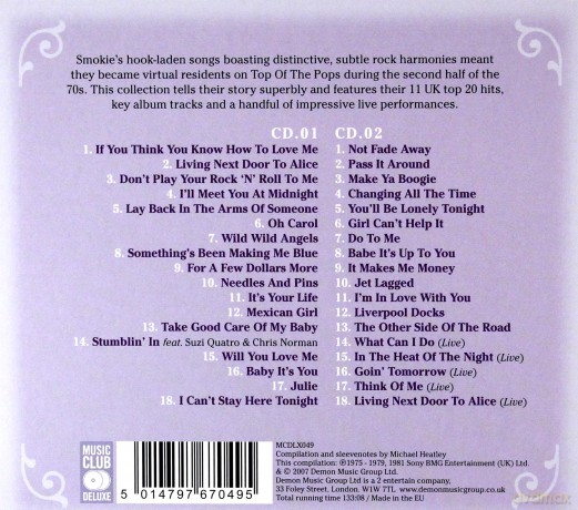 Smokie: Living Next Door To Alice - The Best Of [2CD]