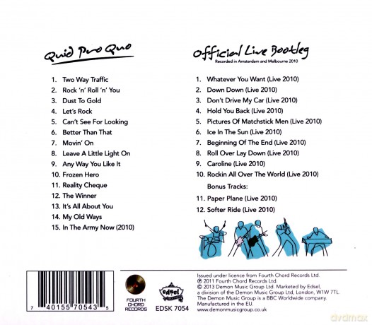 Status Quo: Quid Pro Quo [2CD]