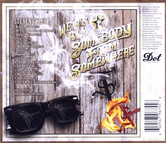 Steven Tyler: Somebody From Somewhere [CD]