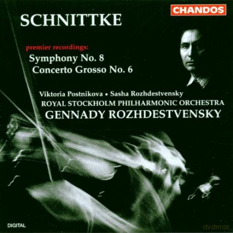 Stockholm Rporozhdestvensky: Schnittke Symphony No 8 [CD]