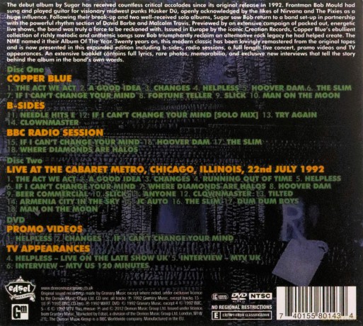 Sugar: Copper Blue (Deluxe Edition) [3CD]