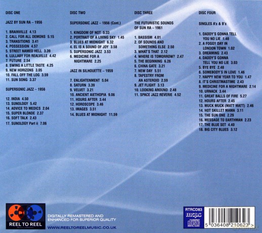 Sun Ra: Four Classic Albums Plus Bonus Singles [4CD]