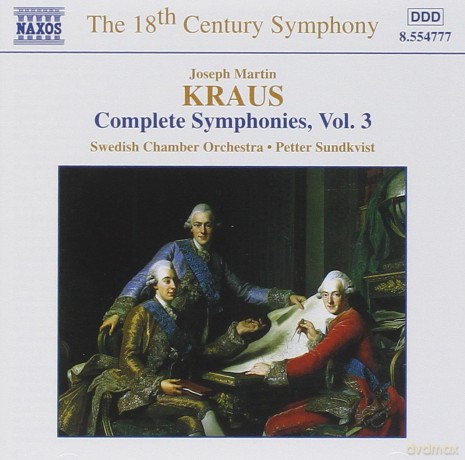 Swedish Cosundkvist: Krauscomplete Symphonies vol. 3 [CD]