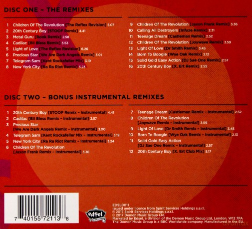 T.Rex: The Remixes [2CD]