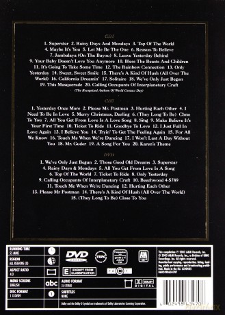 The Carpenters: Sound&Vision-Gold:35th Anniversary Edition [2CD]+[DVD]