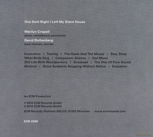 Marilyn Crispell: One Dark Night I Left My Silent House [CD]