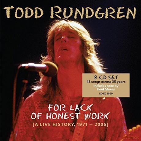 Todd Rundgren: For Lack Of Honest Work [3CD]