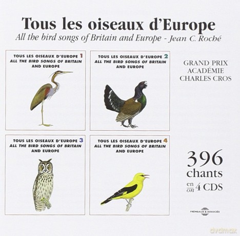 Tous Les Oiseaux D'europe: All The Bird Songs Of Britain And Europe [4CD]