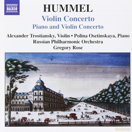 Trostianskyosetinskayarose: Hummelviolin Ctopiano Violin Cto [CD]