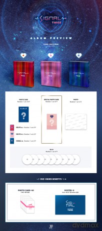Twice: Signal (4th Mini Album) [CD]