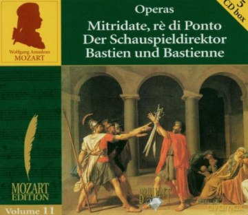 Various: Mozart Edition vol. 11: Mitridate - Schauspieldirektor - Bastien And Bastienne [5CD]