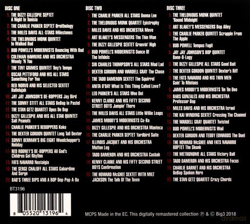 Bebop - The Absolutely Essential 3 Cd Collection [3CD]