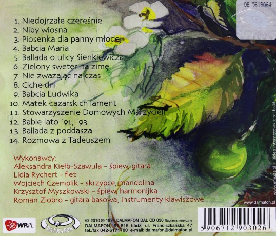 Ola Kiełb: Niedojrzałe czereśnie [CD]