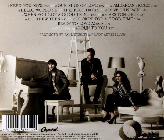 Lady Antebellum: Need You Now [CD]