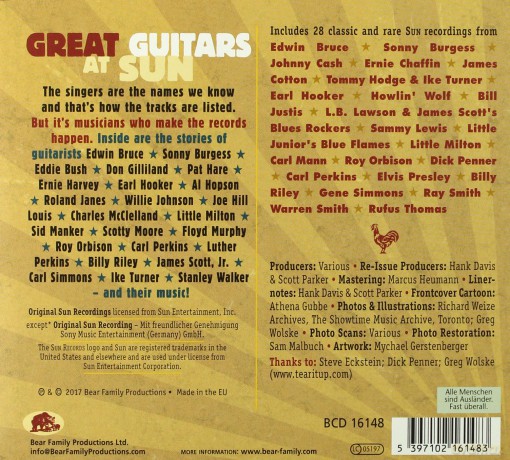 Great Guitars At Sun [CD]