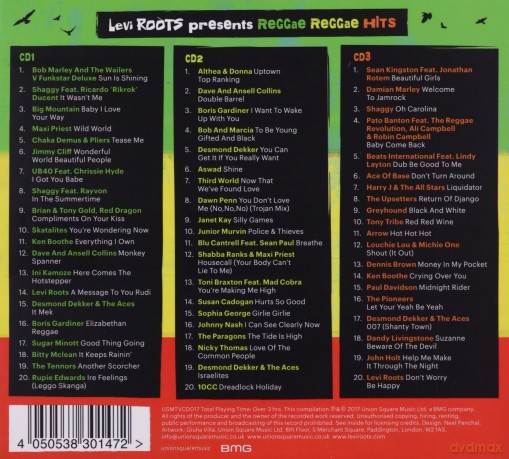 Levi Roots Pts Reggae Reggae Hits [3CD]