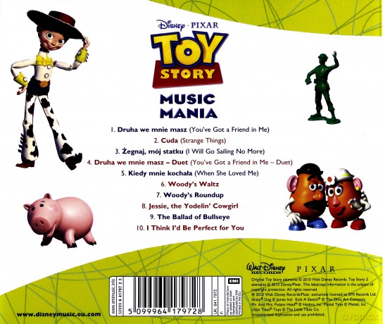 Toy Story Music Mania soundtrack [CD]