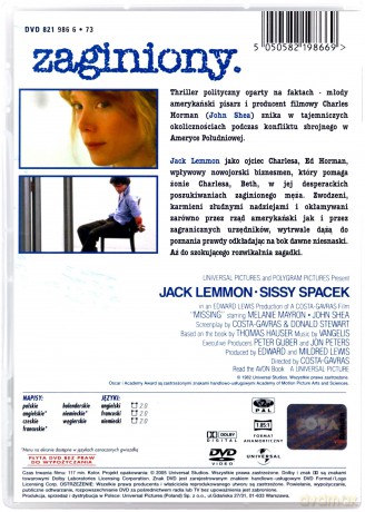 Zaginiony [DVD]