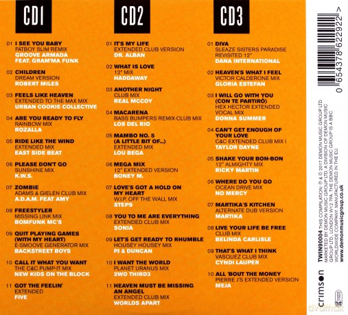 Twelve Inch 90S: Feels Like Heaven [3CD]