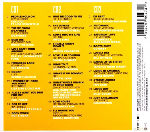 Twelve Inch Eighties - People Hold On [3CD]