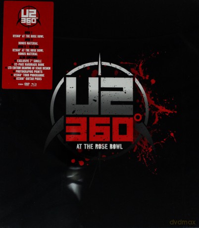 U2: U2 360 At The Rose Bowl (Super Del Box) [2DVD]+[Blu-Ray]+[Winyl]