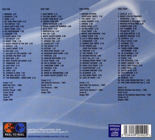 Ventures: Eight Classic Albums [4CD]